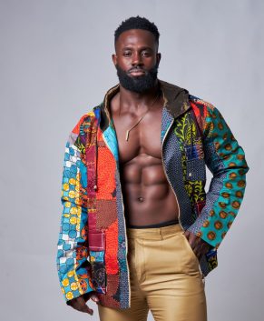 Patchwork Blazer for Men
